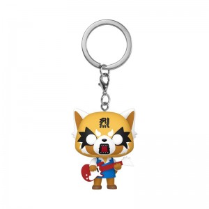 Funko Aggretsuko + Pop! Keychain Aggretsuko with Guitar | DE4819036