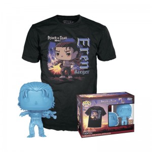 Funko Attack on Titan + Pop! & Tee Eren Jaeger | DE4819042