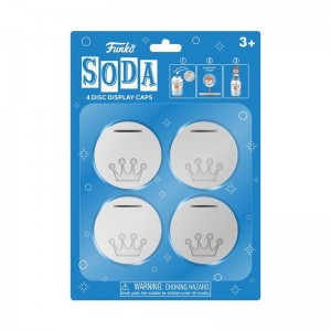 Funko Funko + SODA Disc Display Caps - 4-Pack | DE4816603