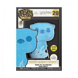 Funko Harry Potter + Pop! Pin Hermione Granger's Otter Patronus (Glow) | DE4816820