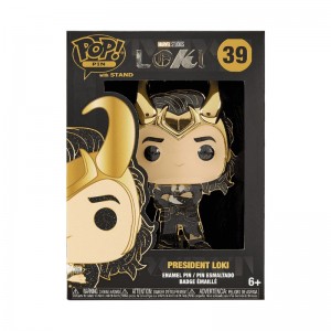 Funko Marvel + Pop! Pin President Loki | DE4816788