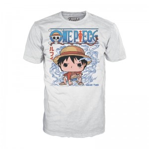 Funko One Piece + Monkey D. Luffy Gear Two Boxed Tee | DE4816560