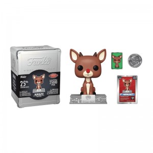 Funko Rudolph the Red-Nosed Reindeer + Pop! Classics Rudolph Funko 25th Anniversary | DE4819277