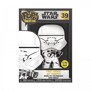 Funko Star Wars + Pop! Pin First Order Jet Trooper (Glow) | DE4816819