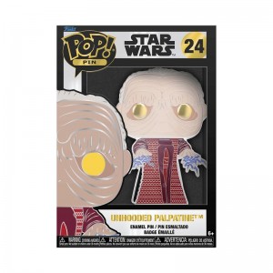Funko Star Wars + Pop! Pin Unhooded Palpatine | DE4816831