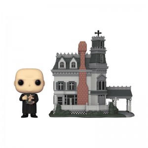 Funko The Addams Family + Pop! Town Uncle Fester & Addams Family Mansion | DE4819294